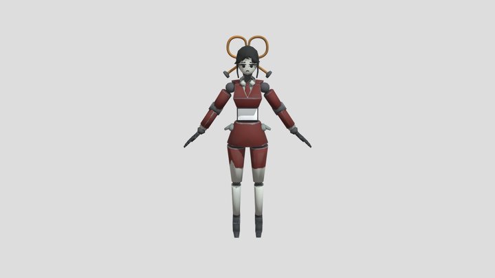 (TF2) (Garry's Mod) Sap Girl 3D Model