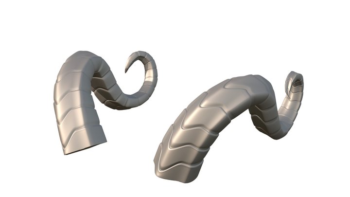 Horn 2 3D Model