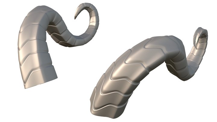 Horn 2 3D Model