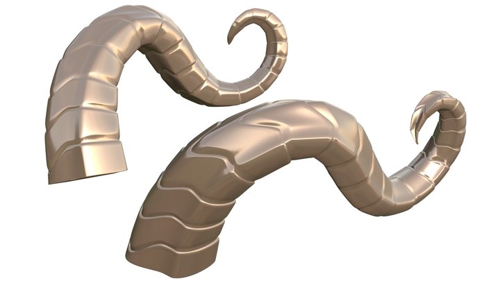 Horn 2 3D Model
