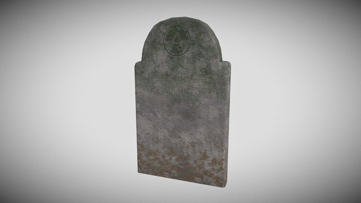 Tombstone 3D Model
