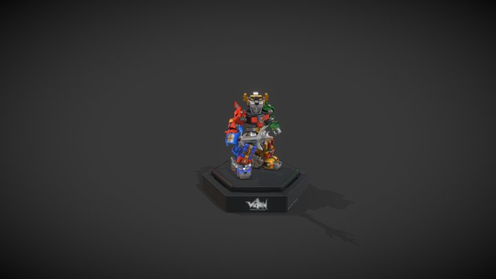 Voltron 3D Model