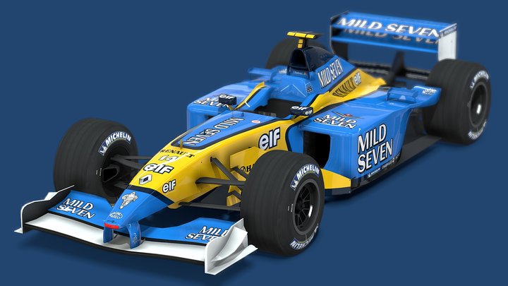 2002 Renault R202 – Modello 3D gratuito STL