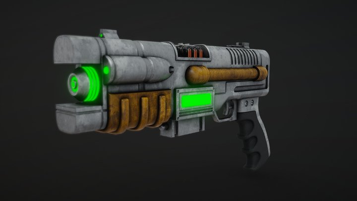 Plasma Defender From Fallout 3D Model