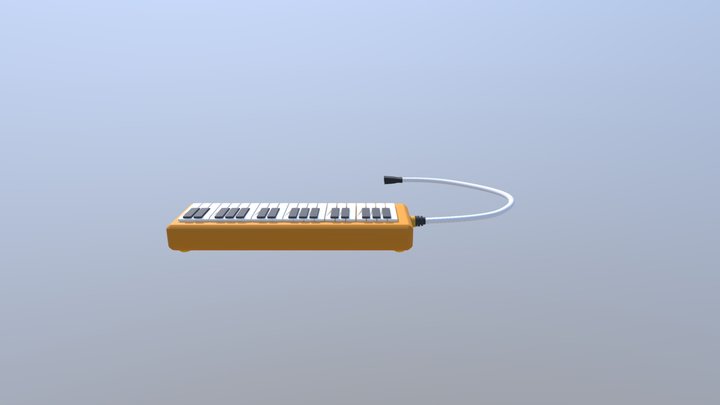 Melodica 3D Model