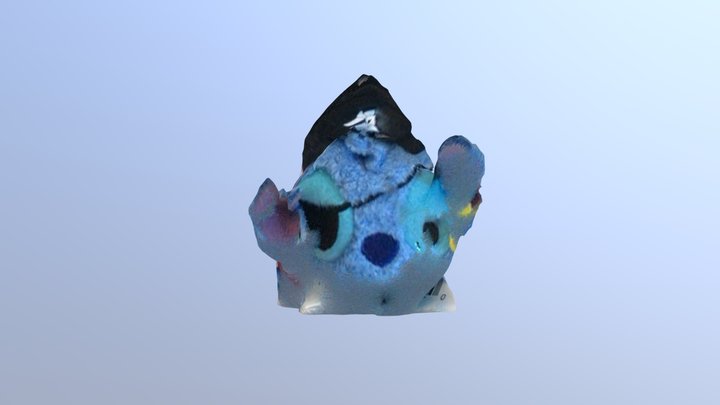 Pirate stitch tsum tsum 3D Model