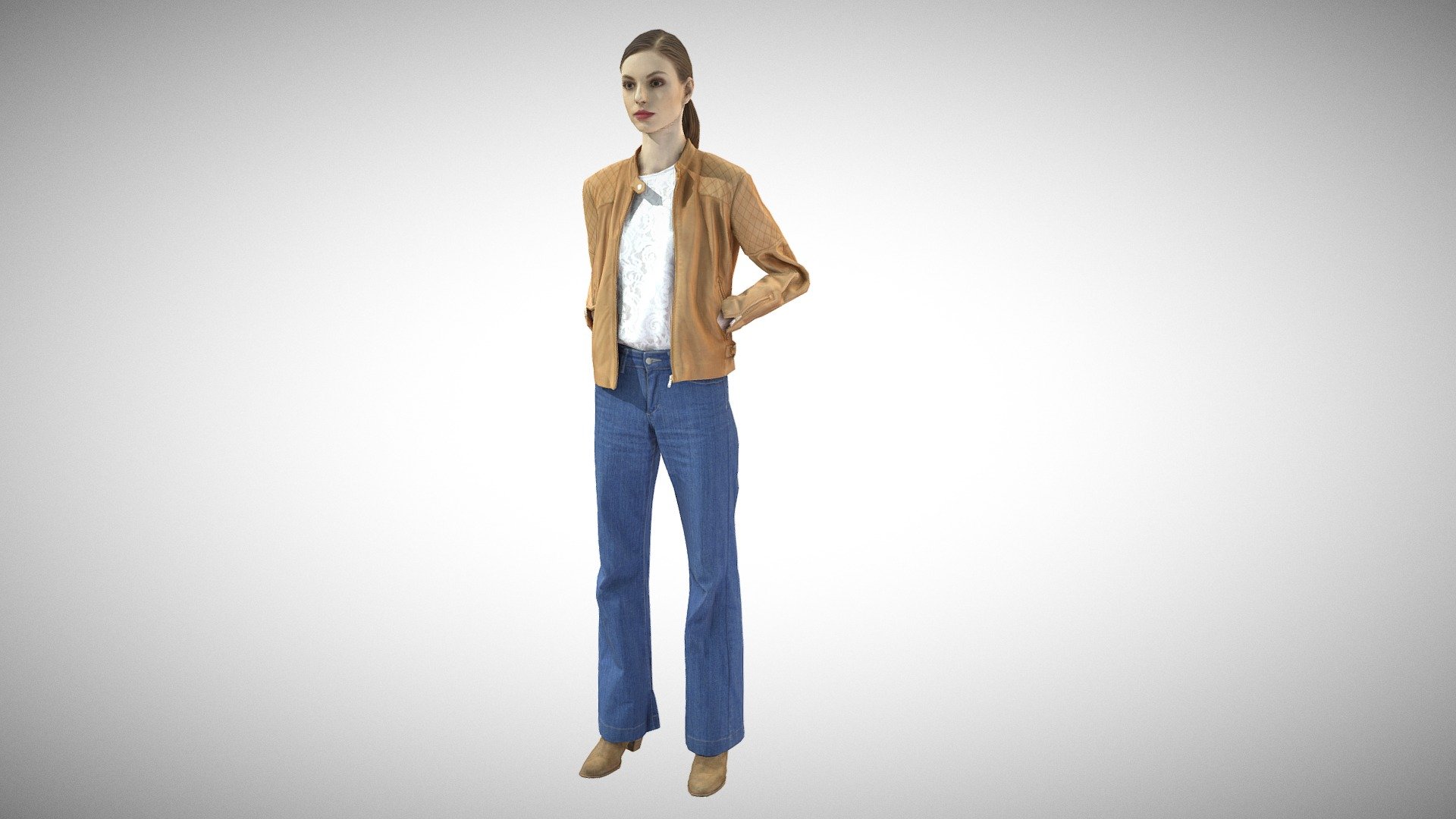 Person Photoscan 3D model by AllThingsMedia