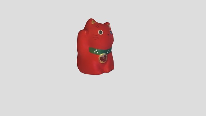 maneki neko 3D Model