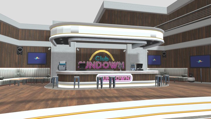Sundown Cafe 3D Model