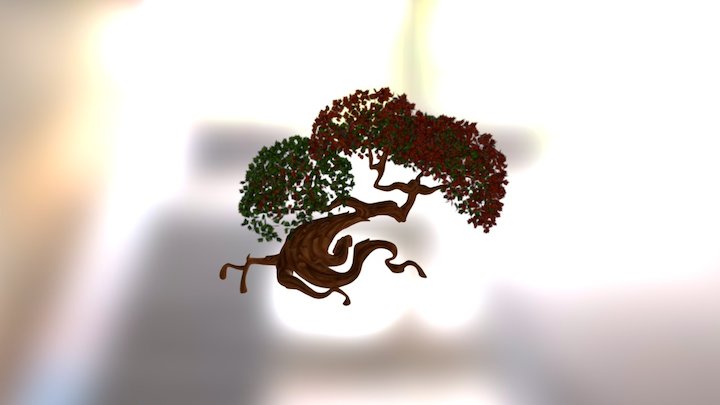 SM Tyler Tree 3D Model