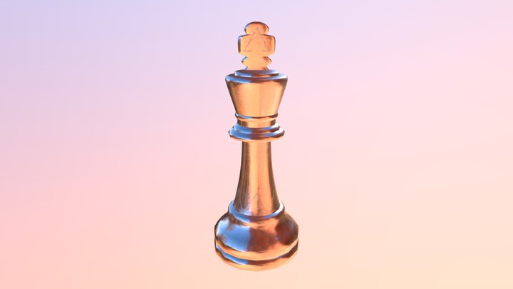 King Texture 3D Model