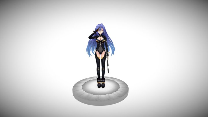 Iris Heart Soldier 3D Model