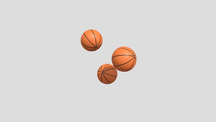 basketball ball 3D Model