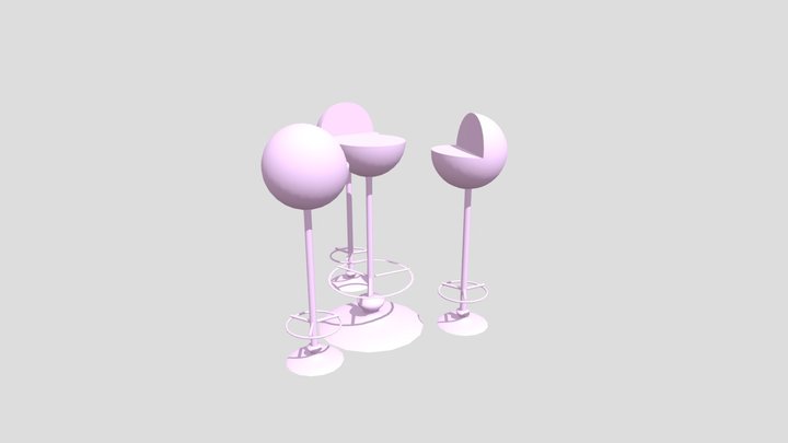 椅子01 3D Model