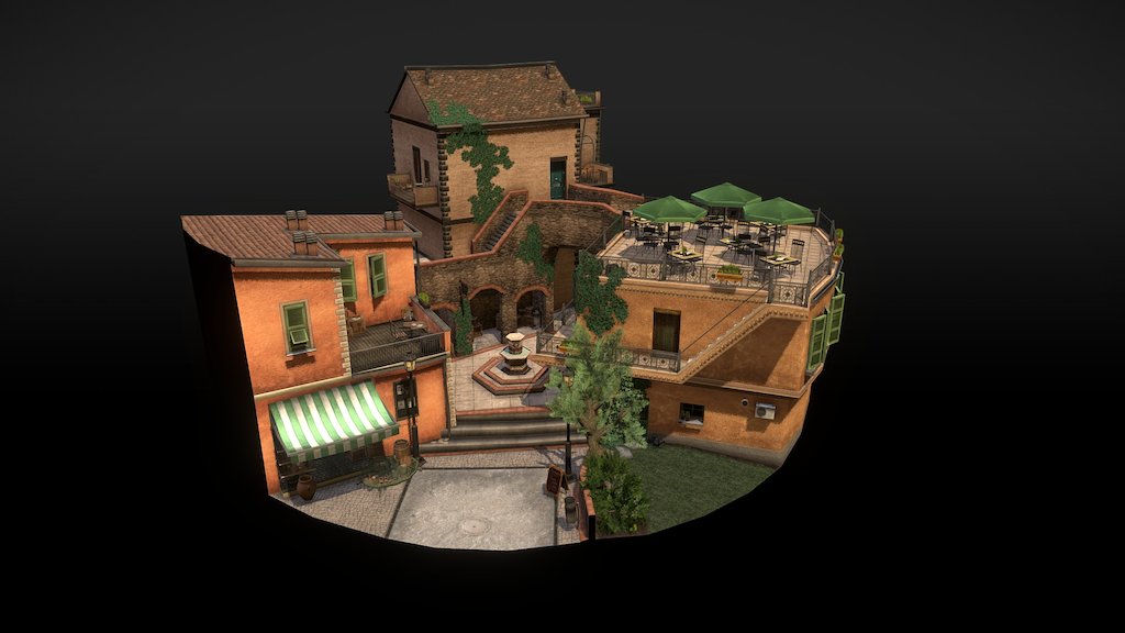 Cityscene Riomaggiore