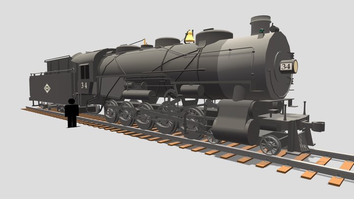 Gorre & Daphetid No.34 3D Model