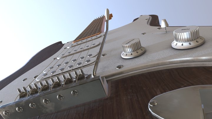 Guitarra 04 3D Model