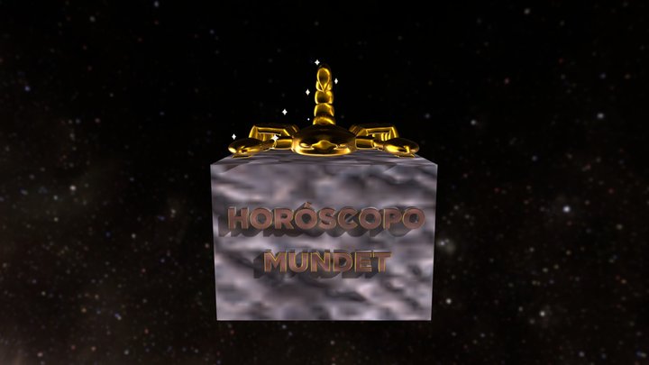Horóscopo Mundet Escorpio 3D Model