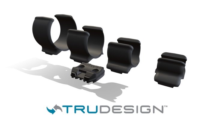 TruDesign Saddle Clips 3D Model