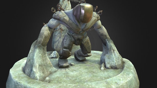Golem Prisoner 3D Model