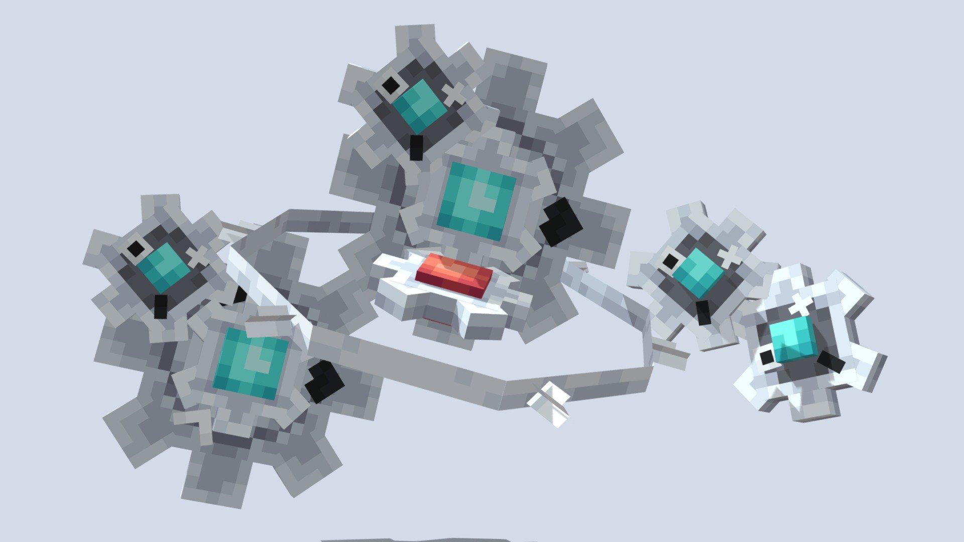 Klink line (Cobblemon) - 3D model by heaveninvoid_ [cbf2710] - Sketchfab