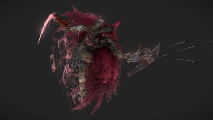 Slave Knight Gael 3D Model