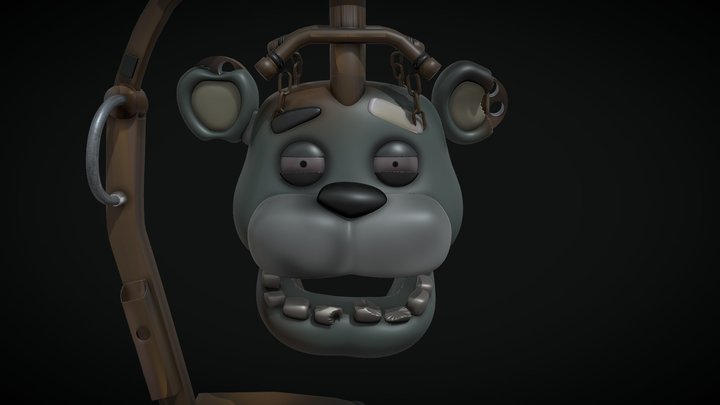 Movie "Shreddy FazChair" Funko pop! Custom 3D Model