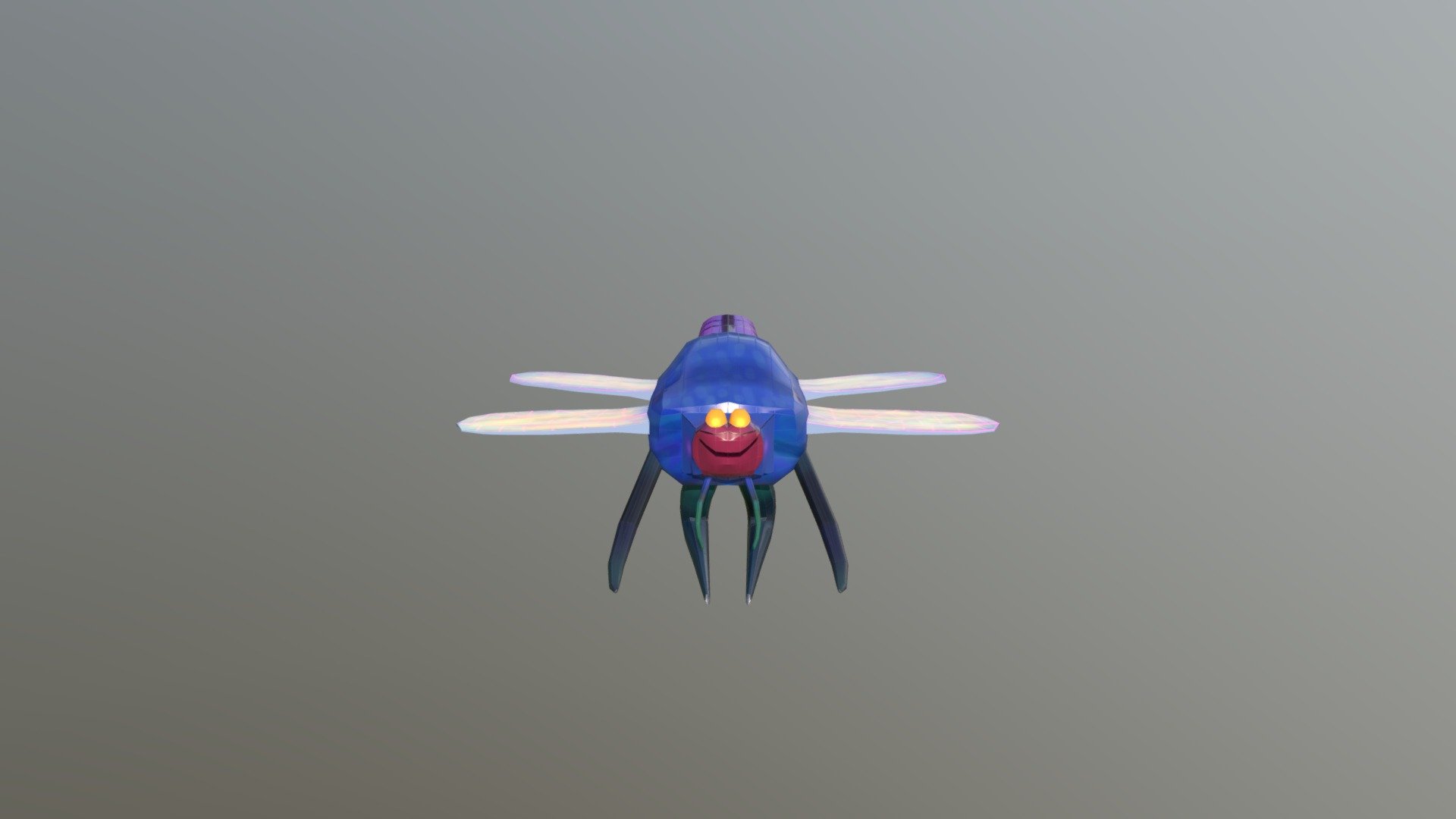 Dragonfly - Download Free 3D Model By Ebrier [cbf382c] - Sketchfab