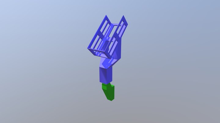 Laser Holder 3D Model