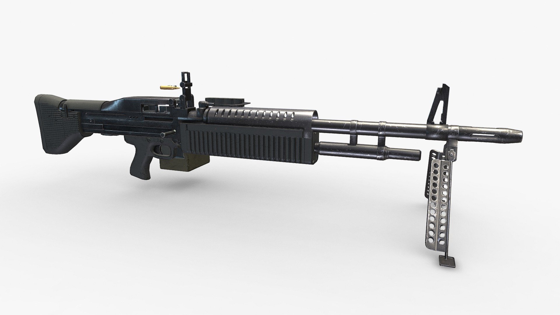 ArtStation - M60 Light Machine Gun