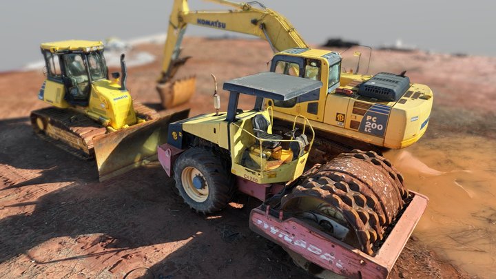 Muddy Job Site – Gratis 3D-model STL