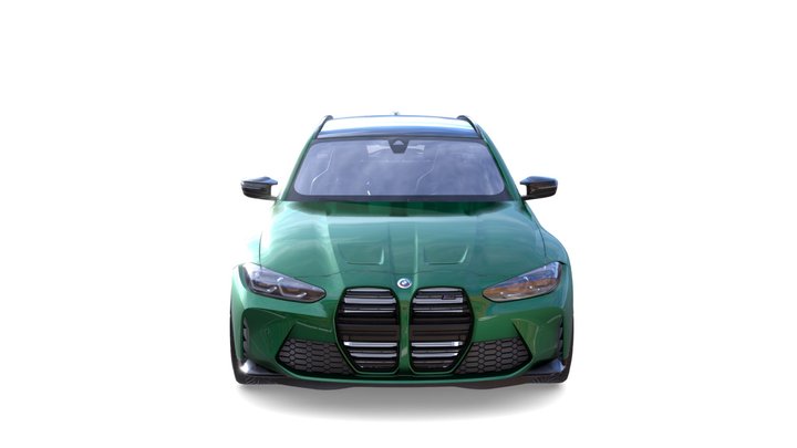 2023 BMW M3 G81 Touring 3D Model