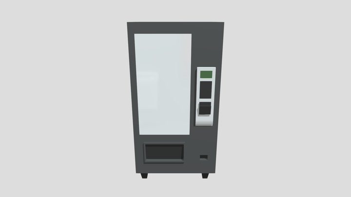 Modern Vending Machine 3D Model