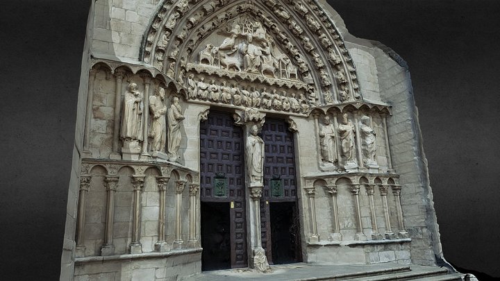 Puerta del Sarmental (Modelo 2 con Decimado) 3D Model