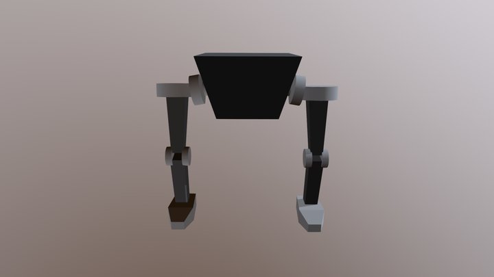 Transport Robot A-02 Tris Blender-281 fbx export 3D Model