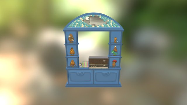 痣雄專櫃 3D Model