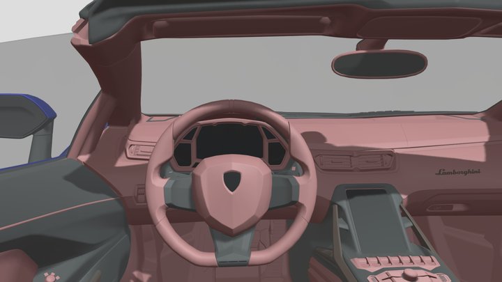 lamborghini_sian_roadster 3D Model