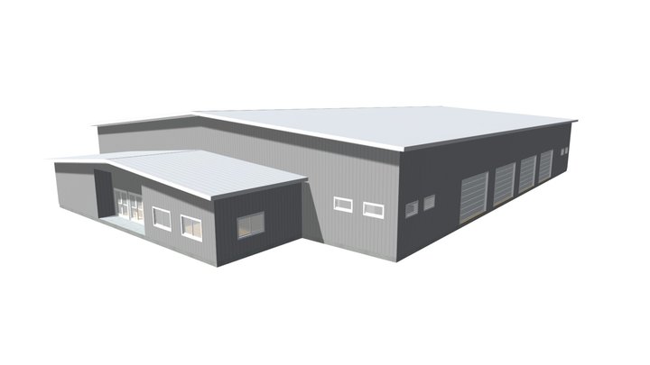 E-1 HCM Sports Ministry Building PLAN 1 3D Model