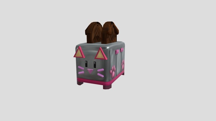 ToasterCat 3D Model