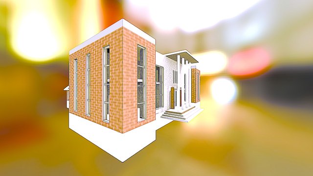 church building 3D Model