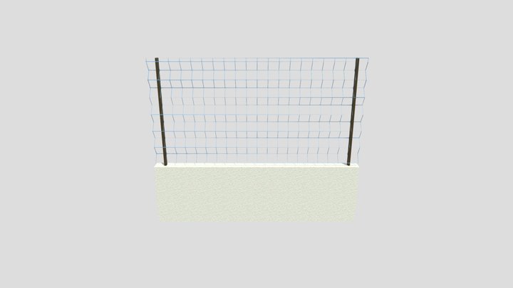 TAKASHO トレメッシュシングル（ブロック付）H1000 3D Model