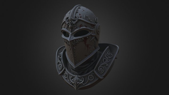 Dark Vampire Knight Helmet – Free 3D Model STL