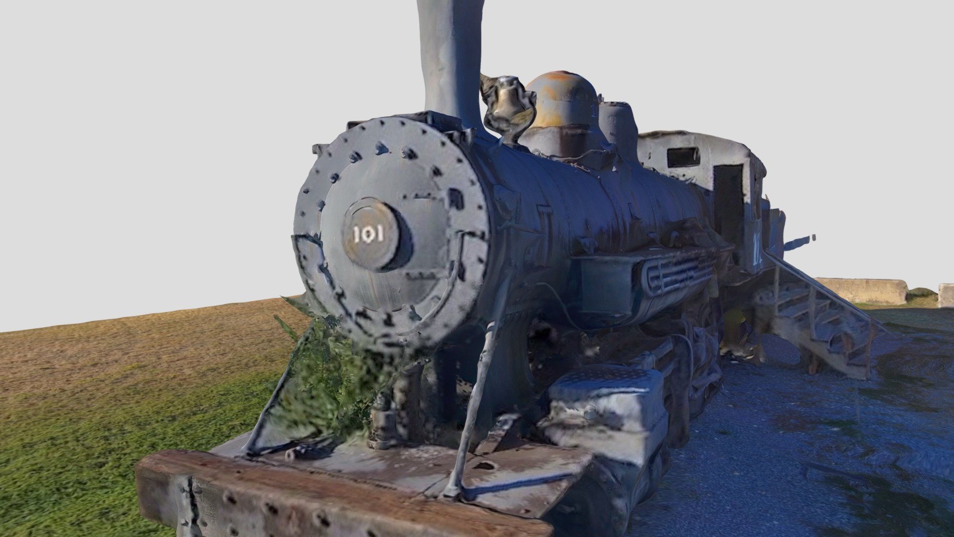 LOCOMOTIVE NO. 101 - Download Free 3D model by coatar.john [cbfdfe6 ...