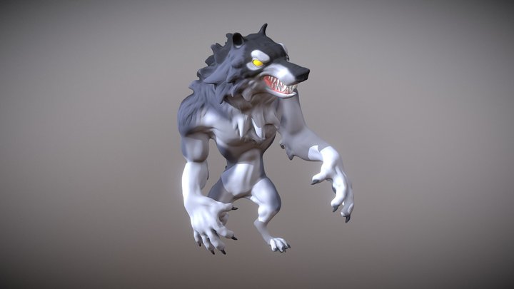 Day 6 Monster 3D Model