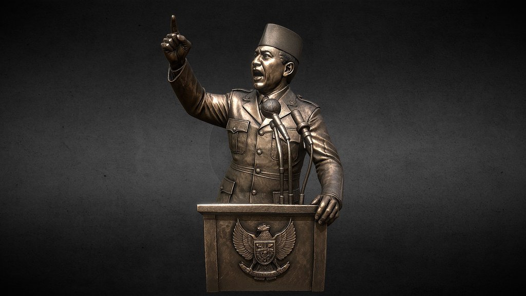 Patung monumental Soekarno