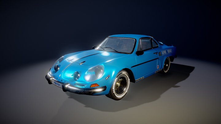 Renault Alpine - ADD 3D Model