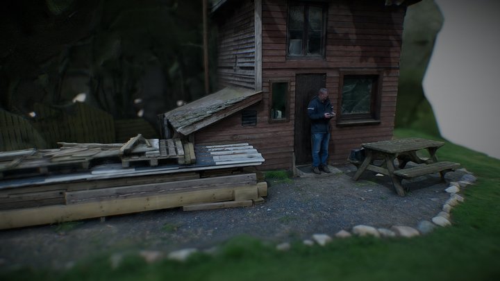 Cabane 3D Model