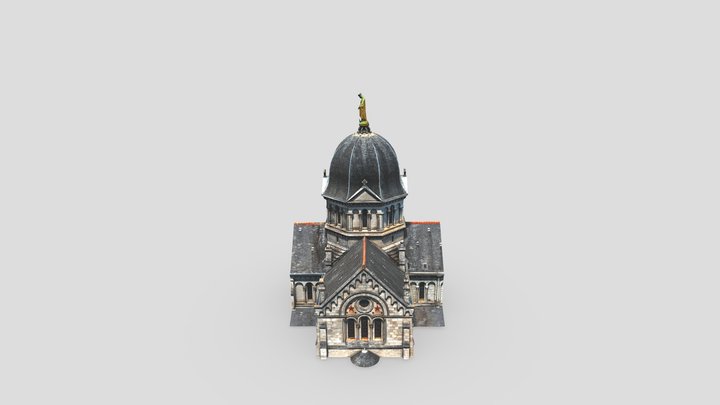 Eglise Notre-Dame de Châteauroux 3D Model