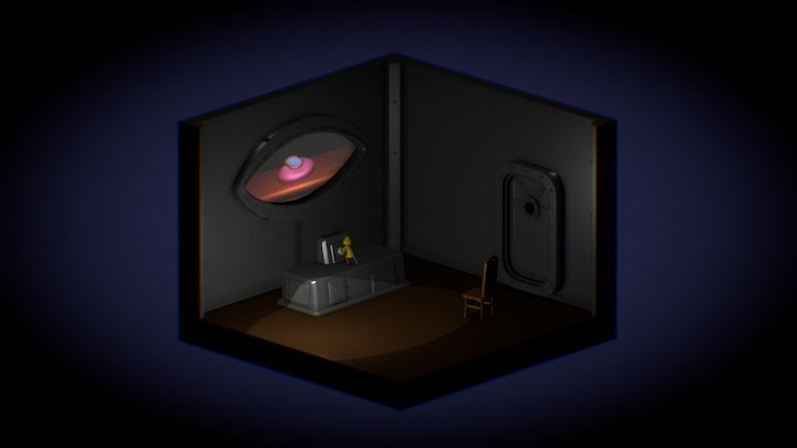 Little Nightmares Secret Room 3D Model