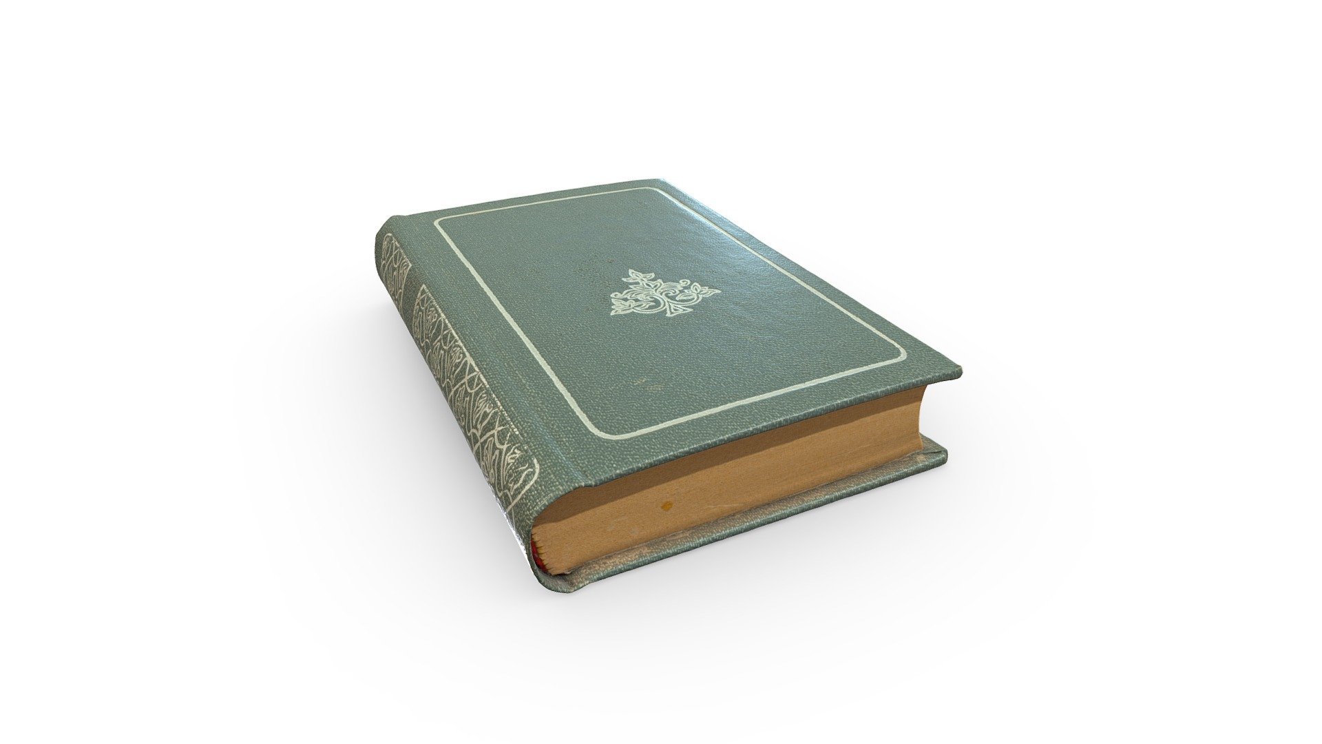 Green Book - 3D model by RawCatalog.com (@rawcatalog) [cc014fa] - Sketchfab